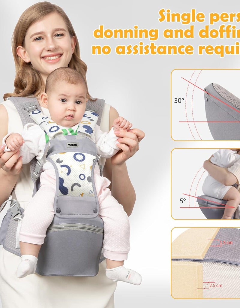 2025 New Style Newborn Ergonomic Baby Carrier Backpack
