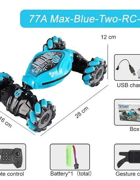 Gesture Sensing RC Stunt Car With Light & Music