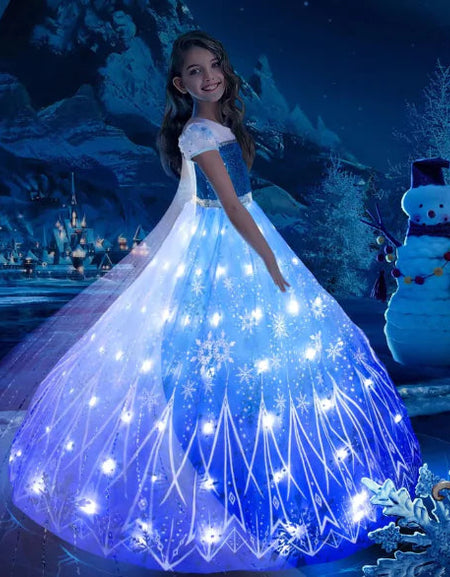 Princess LED Light Up Dress for Girls