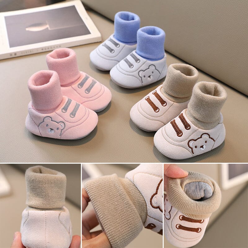 Cozy High Ankle Baby Sock Shoes