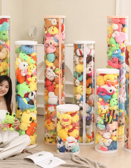 Toy Storage Organizer with Zipper for Kids Room