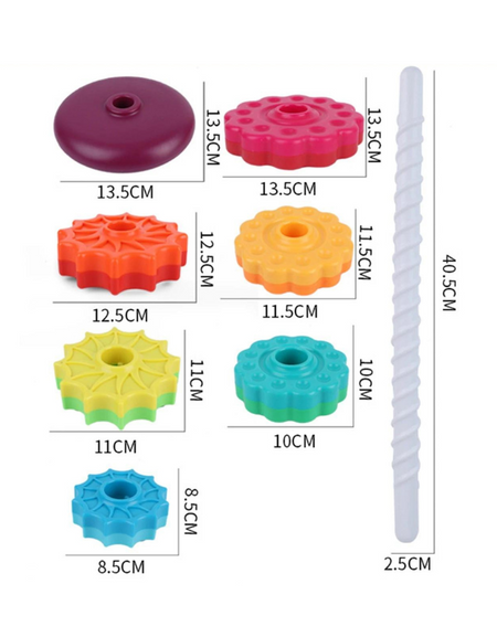 Spinbow - Child's Fun and Educational Color Tower