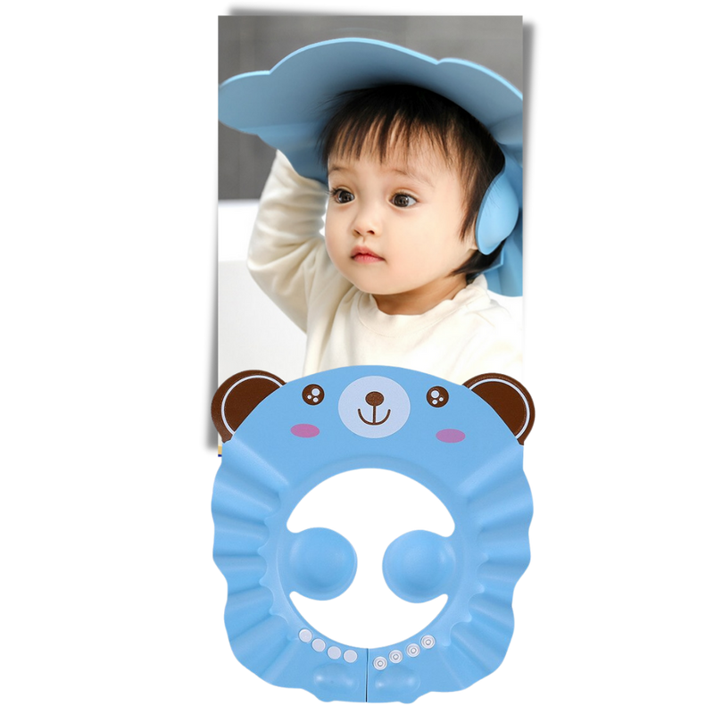 Shower Cap & Ear Protectors for Kids