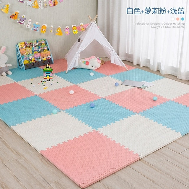PuzzleMat™ - Baby Play Mat Interlocking Puzzle Mat - 18 pcs