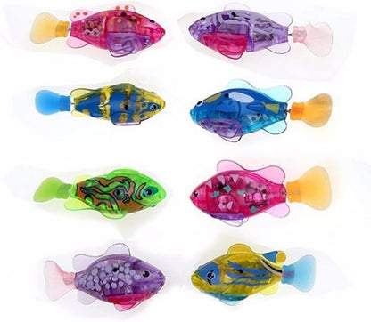 LED Swimming Robot Fish Set – 5 Pack