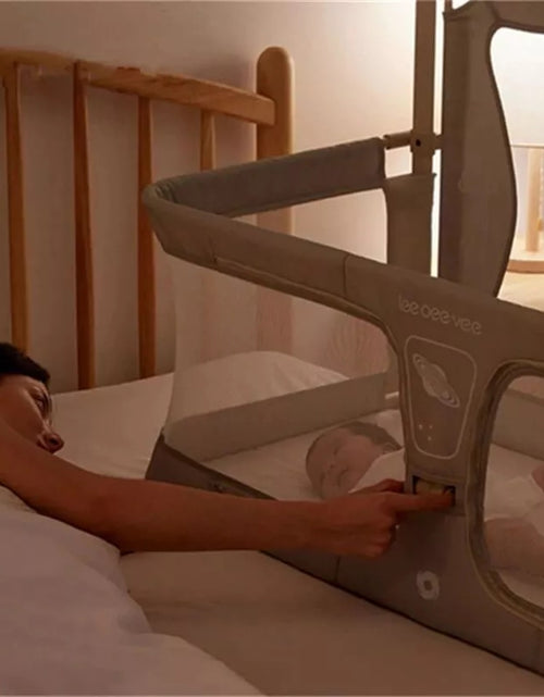 Load image into Gallery viewer, Baby Attach To Bed Bedside Crib Easy Folding
