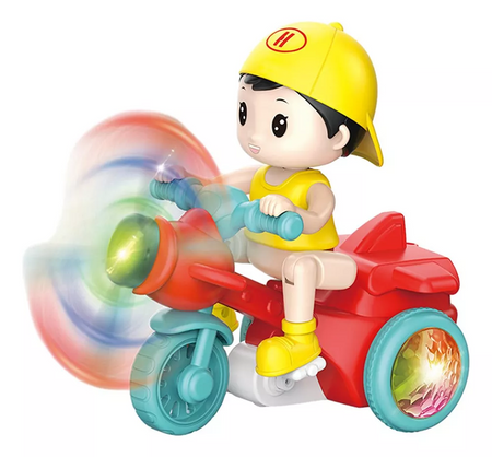 Cool Electronic Stunt Tricycle Stunt Boy Child Crawling Toy