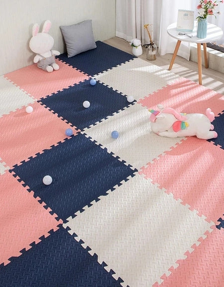 PuzzleMat™ - Baby Play Mat Interlocking Puzzle Mat - 18 pcs