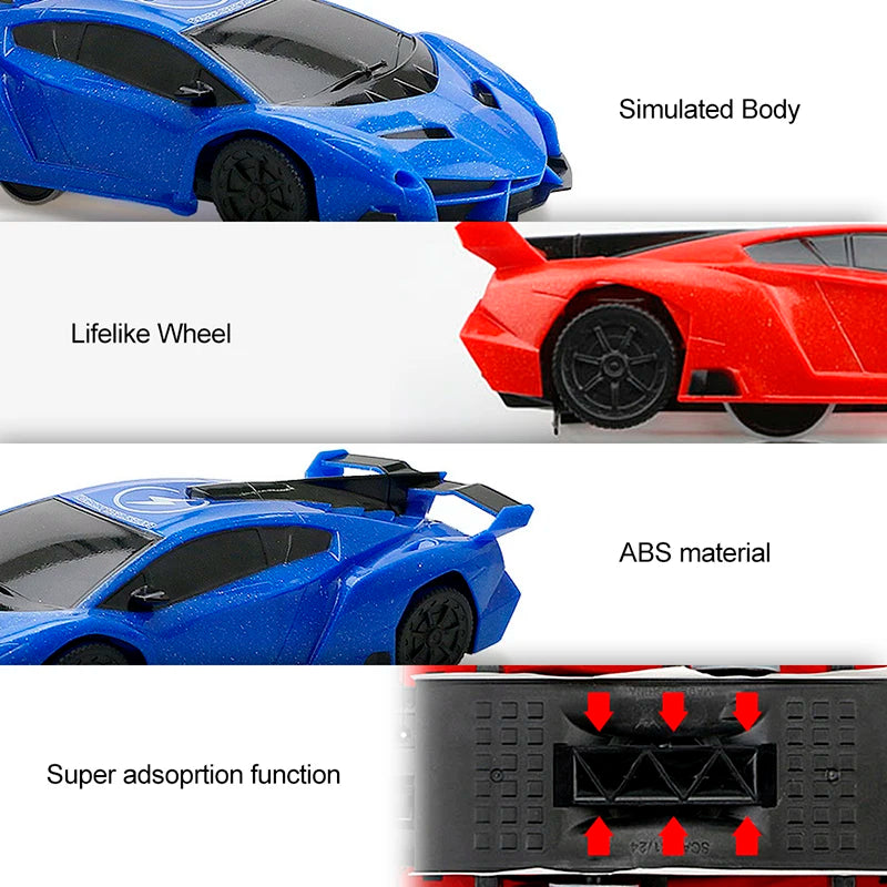 Wall-Climbing RC Race Car