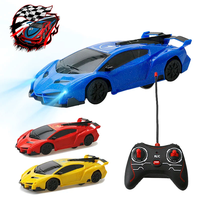 Wall-Climbing RC Race Car