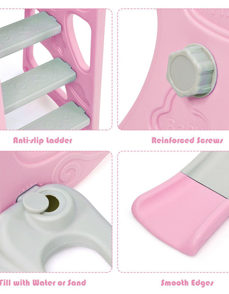 Toddler Slide and Swing Set, Indoor Playground Slide