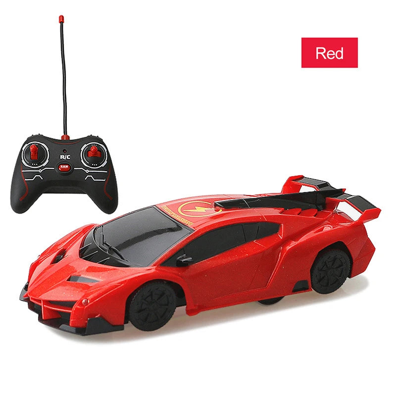 Wall-Climbing RC Race Car