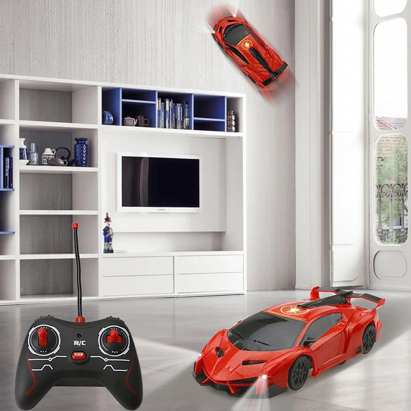 Wall-Climbing RC Race Car