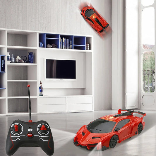 Wall-Climbing RC Race Car
