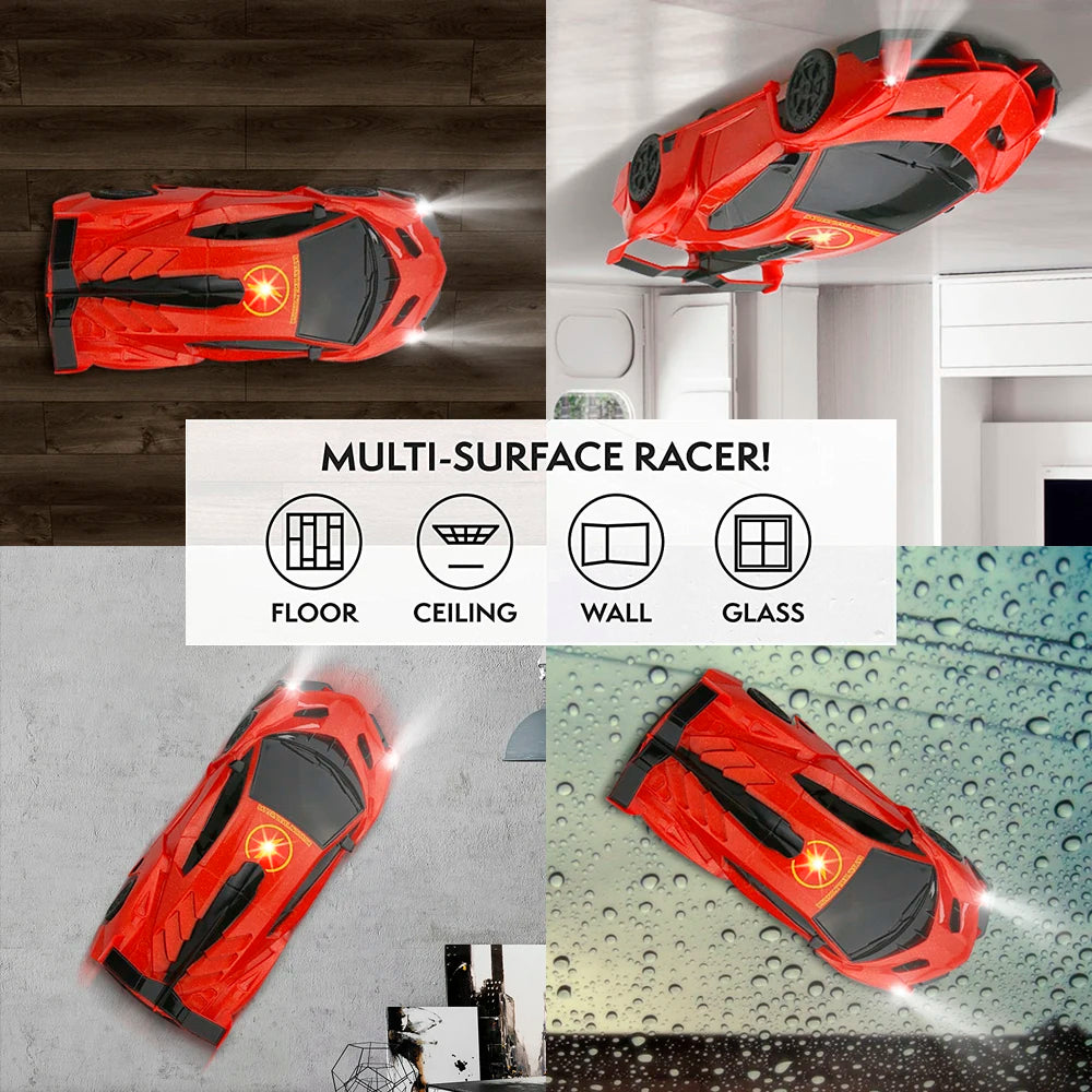 Wall-Climbing RC Race Car
