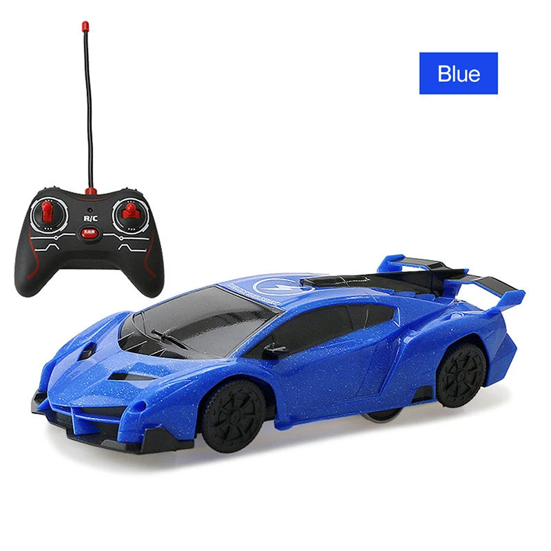 Wall-Climbing RC Race Car
