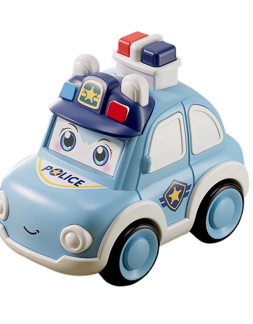 Load image into Gallery viewer, Toddler Press And Go Vehicle Cartoon Baby Mini Ambulance Police Car Fire Truck Excavator Model Gift For Kids Toys
