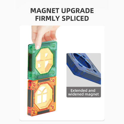 Magnetic Marble Run Building Set
