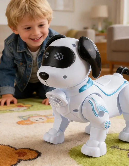 Load image into Gallery viewer, 1Piece Intelligent Music Robot Dog Programmable Smart Walking Dancing Kids Birthday Gift for Kids Boys Girls
