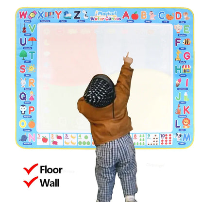 Large Reusable Water Doodle Mat – 39 × 31 in