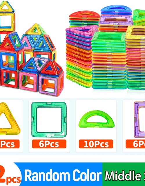 Load image into Gallery viewer, Magnetic Building Blocks Construction Sets Toy For Kids DIY Toys STEM Learning Educational Magnet Toys Birthday Gift
