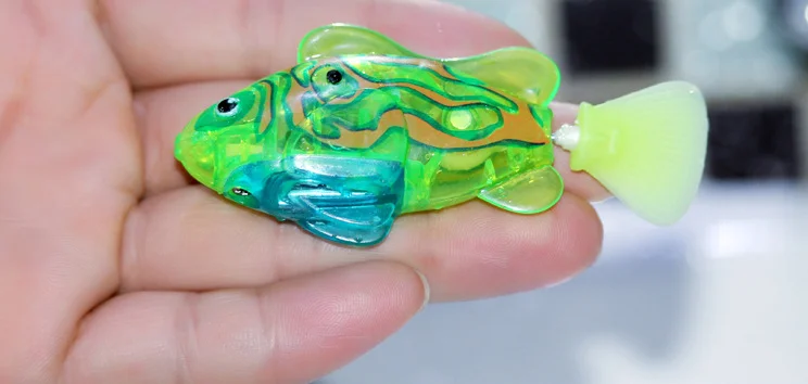 LED Swimming Robot Fish Set – 5 Pack