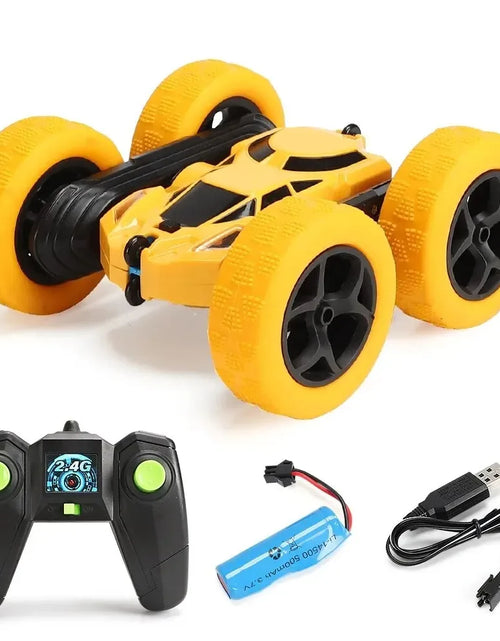 Load image into Gallery viewer, 360° Double-Sided RC Stunt Car
