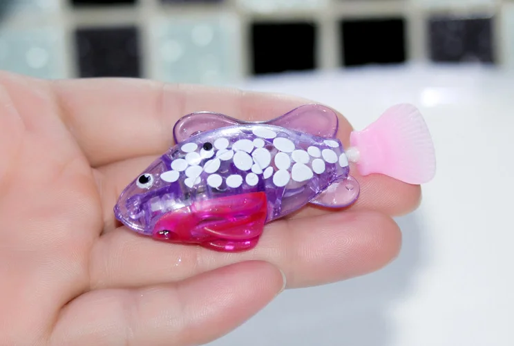 LED Swimming Robot Fish Set – 5 Pack