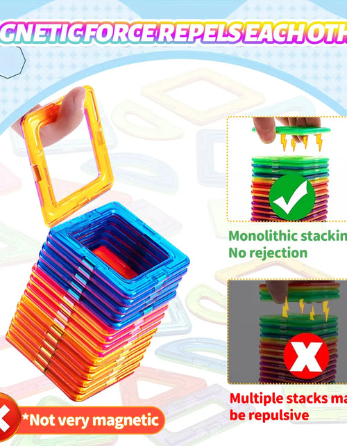 Load image into Gallery viewer, Magnetic Building Blocks Construction Sets Toy For Kids DIY Toys STEM Learning Educational Magnet Toys Birthday Gift
