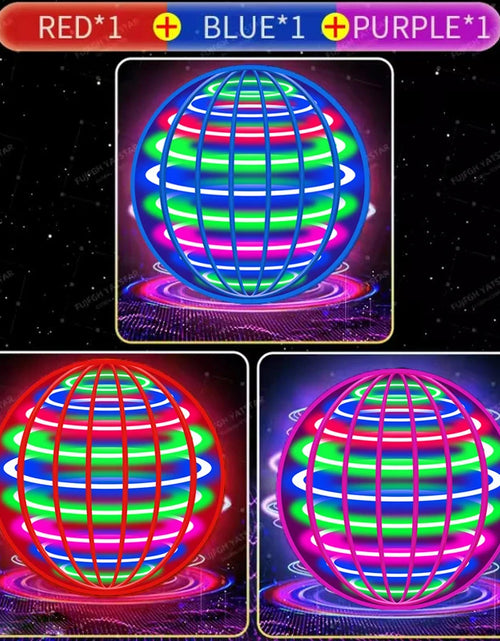 Load image into Gallery viewer, Flying Ball, Automatic Spinning Ball, LED Dazzling Lights, Floating Magic, Fan, UFO Flying Machine, Toy, Gift, Game, Sports Ball
