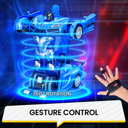 Gesture-Control Transforming Police Car