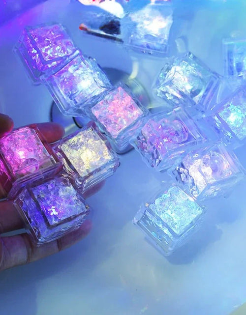 Load image into Gallery viewer, 6/12PCS Baby Bath Bathtub LED Light Up Toys Colorful Waterproof Glowing Bath Toys for Boys Girls Infant Birthday Xmas Gift
