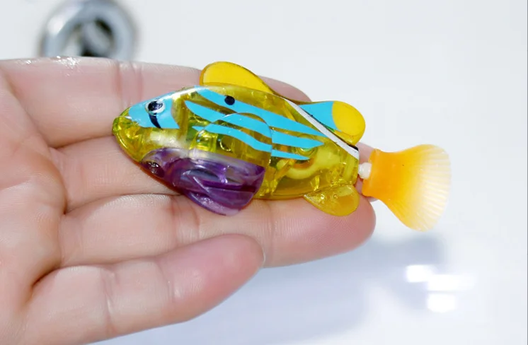 LED Swimming Robot Fish Set – 5 Pack