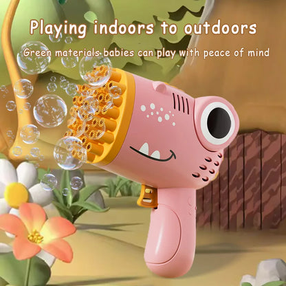 40-Hole Dinosaur Bubble Blaster
