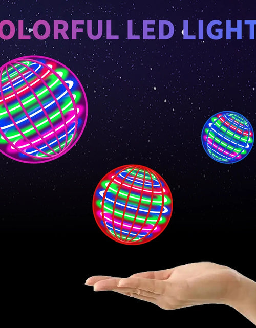 Load image into Gallery viewer, Flying Ball, Automatic Spinning Ball, LED Dazzling Lights, Floating Magic, Fan, UFO Flying Machine, Toy, Gift, Game, Sports Ball
