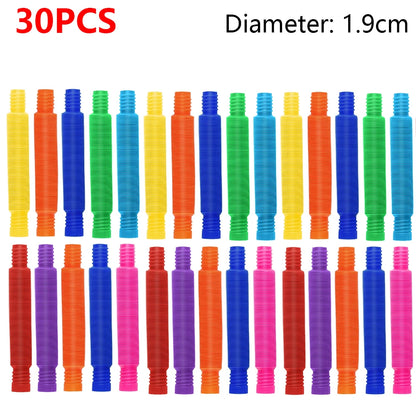 Colorful Stretch & Connect Pop Tubes