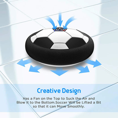 LED Hover Soccer Set with Goals