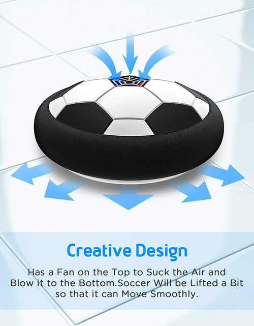 Load image into Gallery viewer, LED Hover Soccer Ball Air Power Training Ball Playing Football Indoor Outdoor Game  Sport Toys  Birthday Gifts for Kids Soccer
