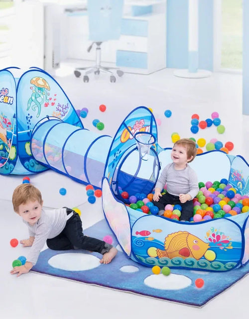 Load image into Gallery viewer, Children Ball Pool Baby Balloon Playpen Portable Kids Tent Ball Pit Crawling Tunnel Kid Playground Yard Room Pool Kids Gifts
