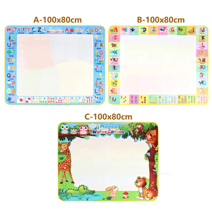 Large Reusable Water Doodle Mat – 39 × 31 in