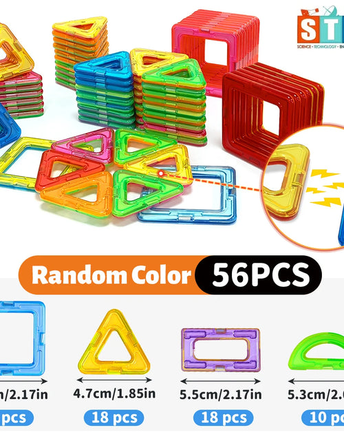 Load image into Gallery viewer, Magnetic Building Blocks Construction Sets Toy For Kids DIY Toys STEM Learning Educational Magnet Toys Birthday Gift
