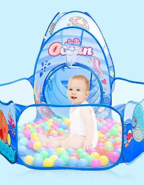 Load image into Gallery viewer, Children Ball Pool Baby Balloon Playpen Portable Kids Tent Ball Pit Crawling Tunnel Kid Playground Yard Room Pool Kids Gifts
