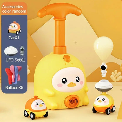 Air-Powered Balloon Car Launcher