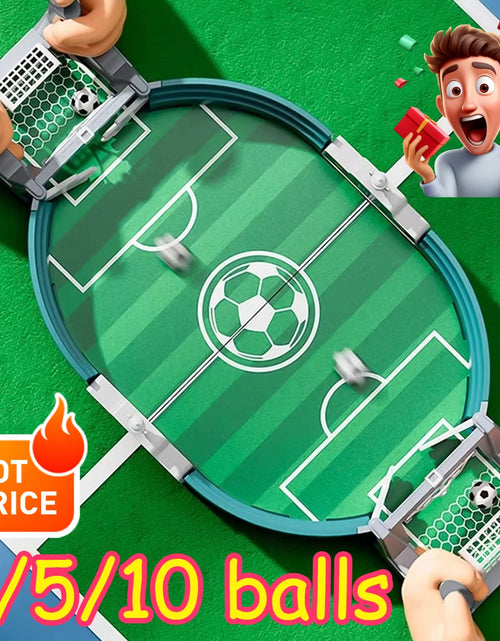Load image into Gallery viewer, Table Football Game, Two-Person Football Game Table Game, Parent-Child Interactive Puzzle Game Table Football, Tabletop Soccer
