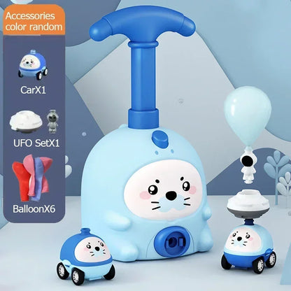 Air-Powered Balloon Car Launcher