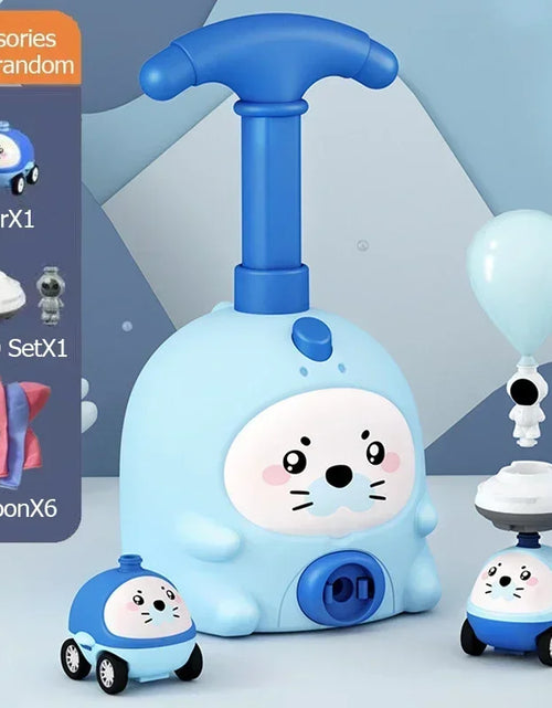 Load image into Gallery viewer, Kids Rocket Balloon Launcher Toys Educational Inertial Air Power Balloon Car Tower Science Toys For Children Birthday Gift
