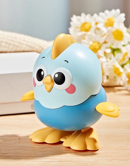 Load image into Gallery viewer, Funny Colorful Chick Reptile Clockwork Crawling Toy Rocky Swing Wind up Toy
