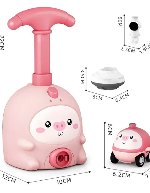 Load image into Gallery viewer, Kids Rocket Balloon Launcher Toys Educational Inertial Air Power Balloon Car Tower Science Toys For Children Birthday Gift
