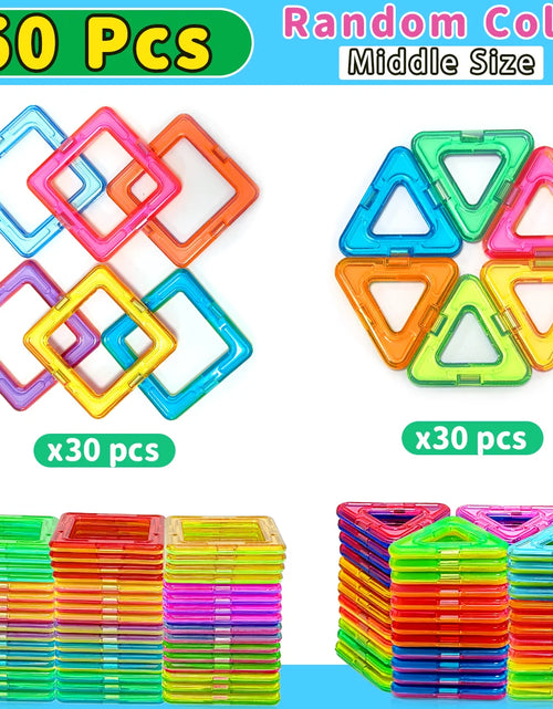 Load image into Gallery viewer, Magnetic Building Blocks Construction Sets Toy For Kids DIY Toys STEM Learning Educational Magnet Toys Birthday Gift

