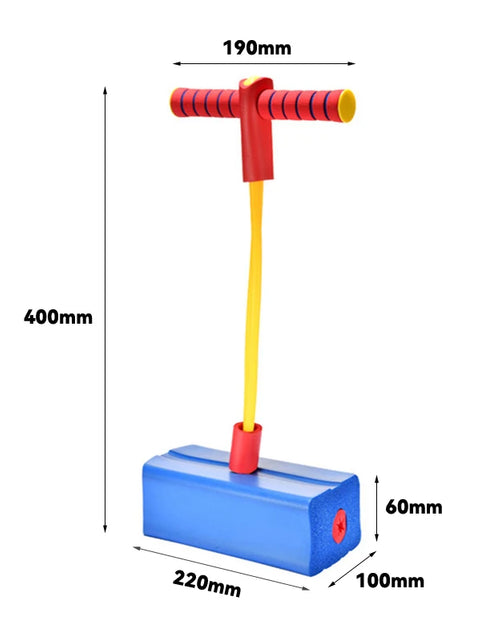 Load image into Gallery viewer, Children Growing Bounce Sense Training Pogo Stick Jumper Tall Foam Frog Toy Jumping Stilts Shoes Sport Outdoor Toys For Kids
